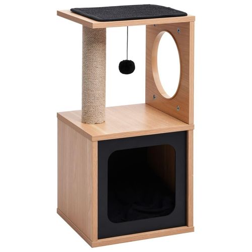 Prolenta Premium - Katzen-Kratzbaum mit Sisal-Kratzmatte 60 cm