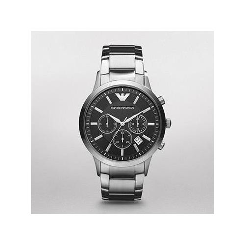 Emporio Armani Herren Uhr Silber