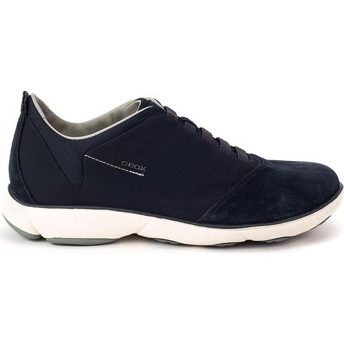 GEOX Slipper NEBULA, Rauleder, Blau, Herren