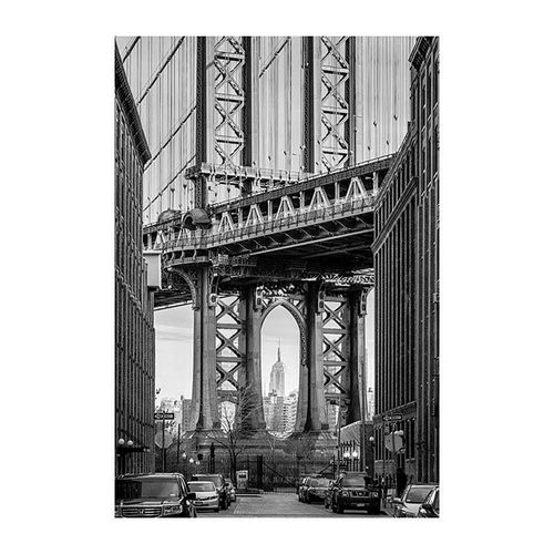 Komar Bild »Brooklyn Bridge«, Städte, (1 St.), Wandbild zur Dekoration - ohne Rahmen