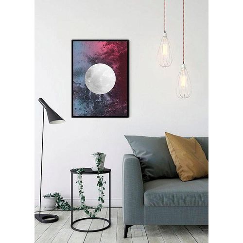 Komar Bild »Solum Luna«, Abstrakt, (1 St.), Wandbild zur Dekoration - ohne Rahmen