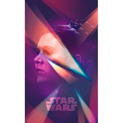 Komar Vliestapete »Digitaldruck Vlies - Star Wars Female Leia - Grösse 120 x 200 cm«, bedruckt, Kinderzimmer