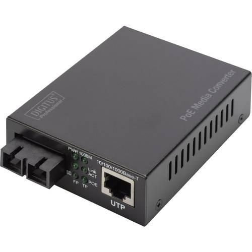 Digitus DN-82160 SC Duplex, IEEE 802.3z 1000BASE-LX, LAN 10/100/1000 MBit/s Medienkonverter 10 / 100 / 1000 MBit/s