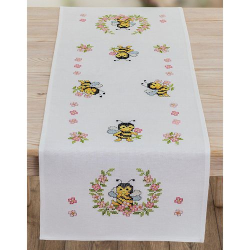 Stickläufer "Bienchen"