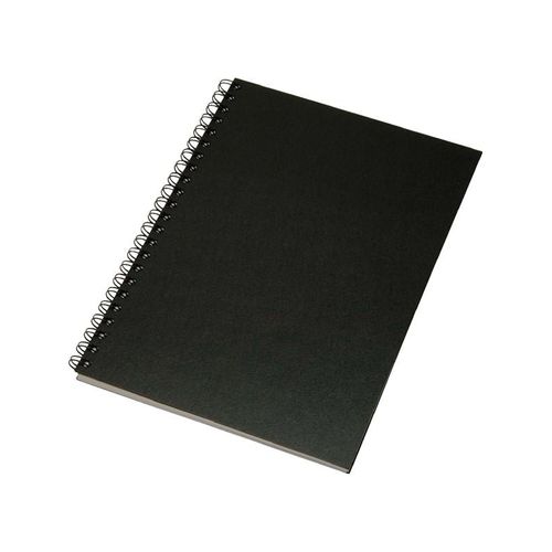 Esselte Notepad Memo Art A4 wire-o Ruled Black c