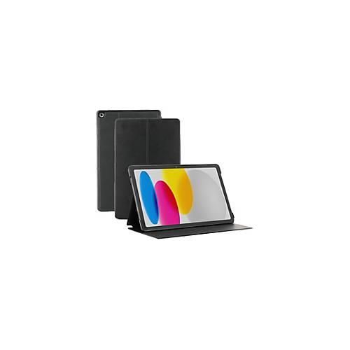 Mobilis RE.LIFE - Flip-Hülle für Tablet - mit Klappe - weiches Leder - Schwarz - Eco-Design