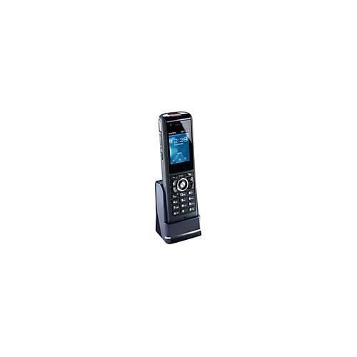 AGFEO DECT 65 IP - Schnurloses Erweiterungshandgerät - mit Bluetooth-Schnittstelle mit Rufnummernanzeige/Anklopffunktion - IP-DECTGAP - Schwarz