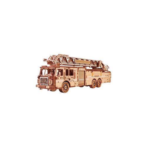 Spielbausteine »WoodTrick Feuerwehrauto«, (636 St.)