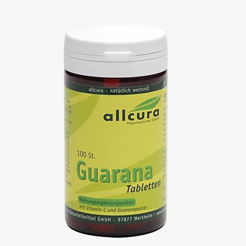 GUARANA TABLETTEN 200 mg Extraktpulver 100 St