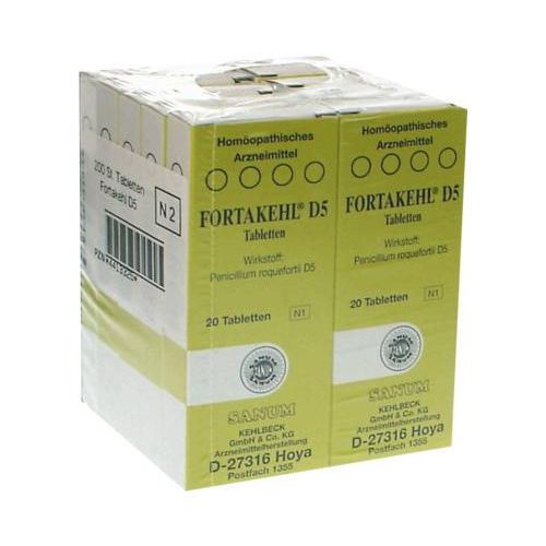FORTAKEHL D 5 Tabletten 10X20 St