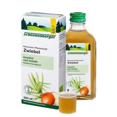 Schoenenberger Naturreiner Pflanzensaft Zwiebel 200 ml