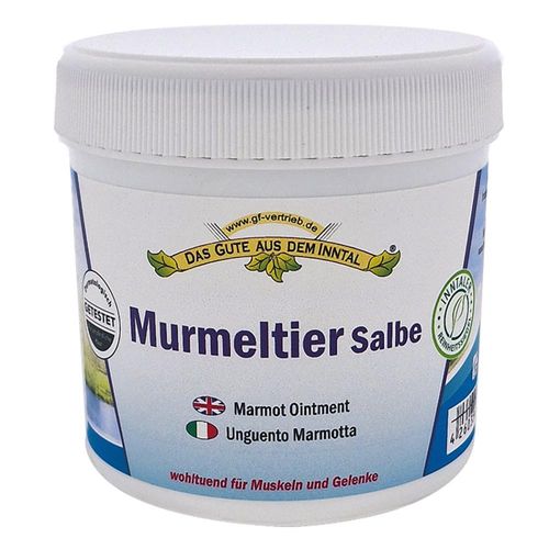 MURMELTIER SALBE im Tiegel 200 ml