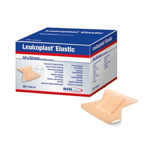 LEUKOPLAST Elastic Fingerkuppenpflaster 44x50 mm 50 St