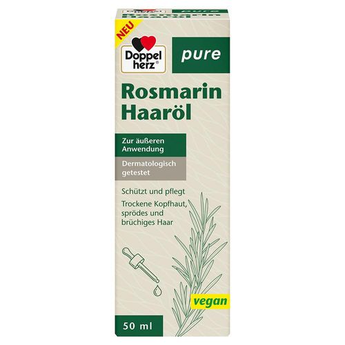 DOPPELHERZ Rosmarin Haaröl pure 50 ml