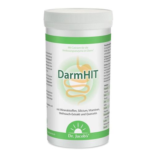 Dr. Jacob's DarmHIT Kieselerde Weihrauch Quercetin Kurkuma 210 g