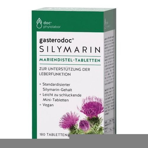GASTERODOC Silymarin Mariendistel Tabletten 180 St