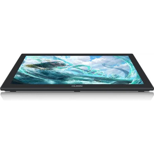 HUION Kamvas Pro 24 Grafiktablett mit Display, 4K UHD 23.8 Zoll Drawing Tablet Grafikmonitor mit 8192 Druckstufen Batteriefreier Stift Mini KeyDial un