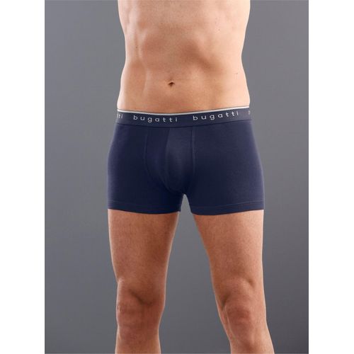 Panty BUGATTI, Herren, Gr. 10, blau (marine), 100% Baumwolle, Unterhosen