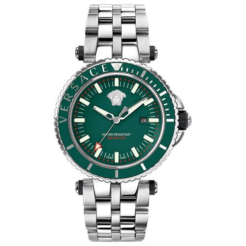 Versace Herren Uhr Armbanduhr V-Race VEAK00721 Edelstahl