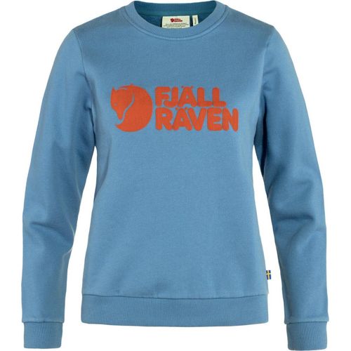 FJÄLLRÄVEN Fjällräven Logo Sweater Damen blau 34