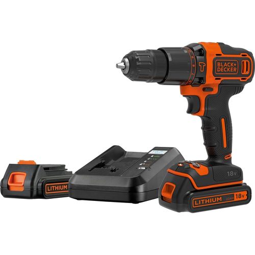 Black & Decker BDCHD18K1B2-QW Bohrmaschine 1400 RPM