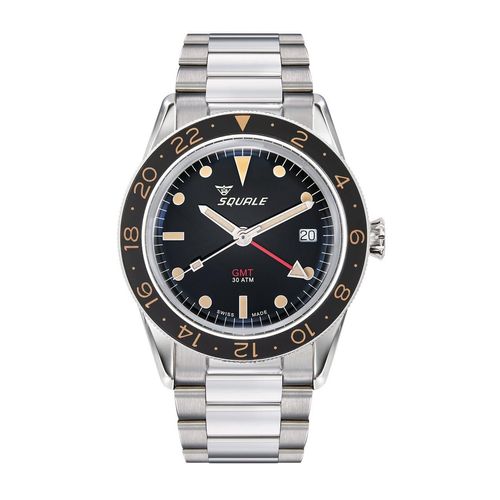 Squale - SUB39GMTV.BR22 - Armbanduhr - Taucheruhr 30 ATM - Automatik - SUB39GMTV