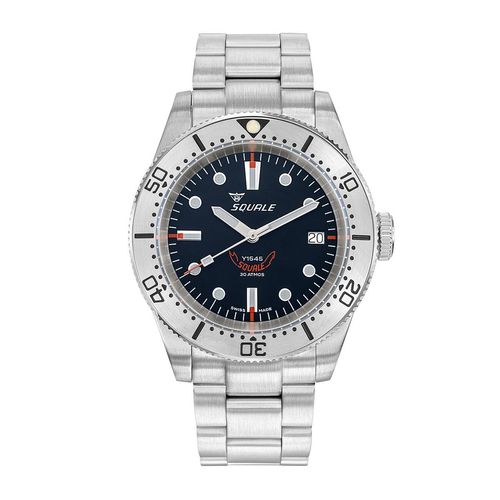 Squale - 1545SSBK.AC - Armbanduhr - Taucheruhr 30 ATM - Automatik - 1545