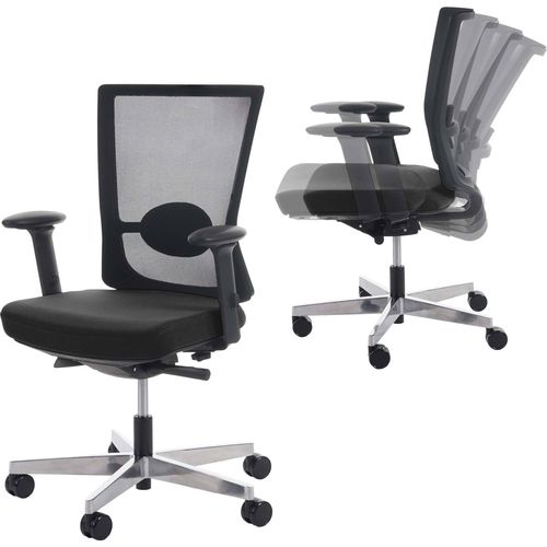 Bürostuhl MERRYFAIR Karlstad, Schreibtischstuhl, Sliding-Funktion ergonomisch schwarz
