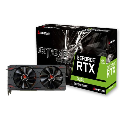 Biostar VN3706RM82 Grafikkarte NVIDIA GeForce RTX 3070 8 GB GDDR6 (VN3706RM82)