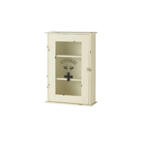 Medizinschrank Meißen ¦ weiß ¦ Maße (cm): B: 43 H: 62 T: 17.0