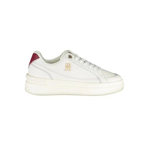 Tommy Hilfiger Stijlvolle sneakers met contrasterende vetersluiting