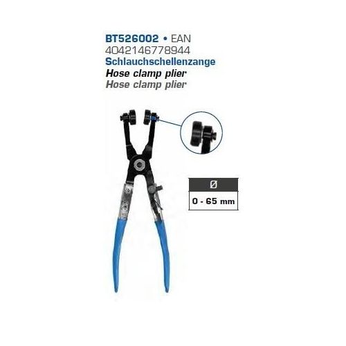 Brilliant Tools Schlauchschellenzange Zange, Schlauchschelle,Schlauchklemmenzange BT526002