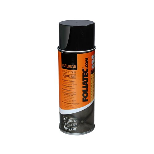 FOLIATEC Interior Colorspray schwarz, matt (400 ml) Innenraum Farbspray schwarz 2002