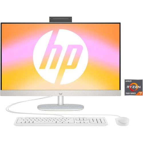HP All-in-One PC "27-cr0211ng", weiß (shell weiß), Windows 11, 16 GB RAM 1.000 GB SSD, Desktop-PCs, Topseller