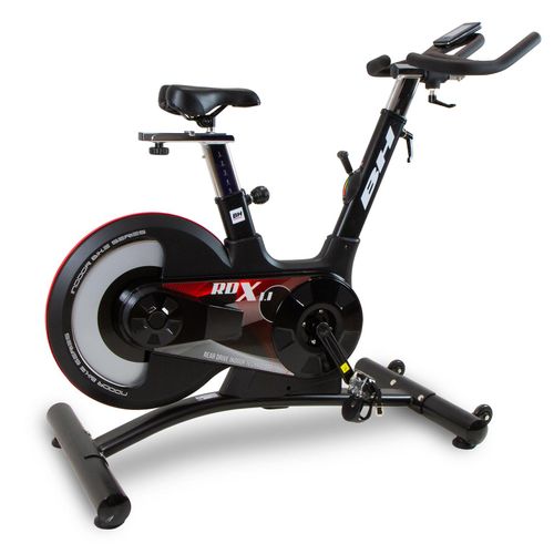 BH Fitness H9179, 130 kg, V-Gurt, Kalorien, Distanz, Evolutionen pro Minute (RPM), Geschwindigkeit, Zeit, Schwarz, Senkrecht/Horizontal, 98 cm