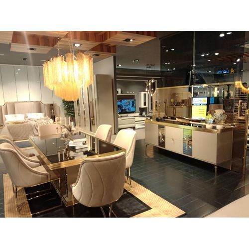 Glastisch Esszimmer Esstisch Tische Design Esstische Glastische Tisch 179x95cm