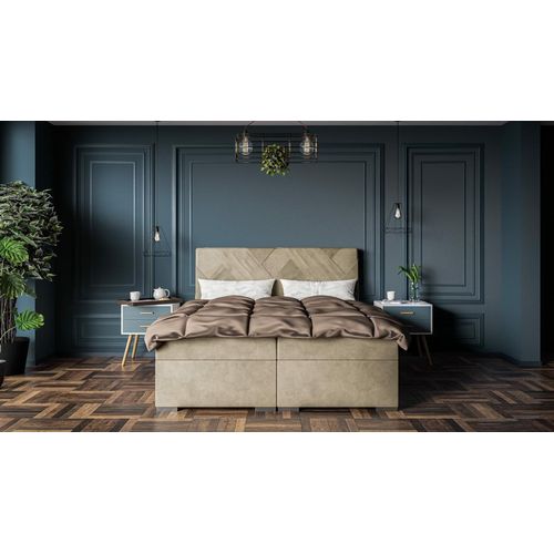 Luxus Bett Designer Schlafzimmer Polstermöbel Modern Doppelbett Boxspringbett