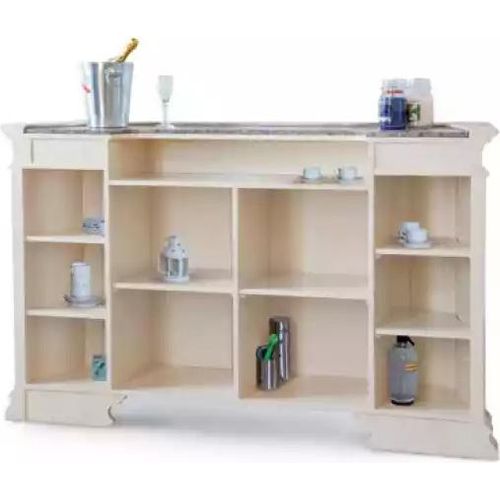 Bartisch Beige Bartheke Barhaus Bartheke Klassischer Stil Bartheke