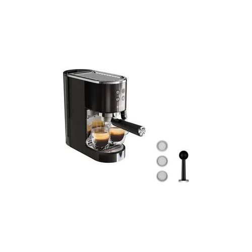 Krups XP 444G Virtuoso+ Espresso Siebträgermaschine 15 bar Pumpendruck 3 Crem...