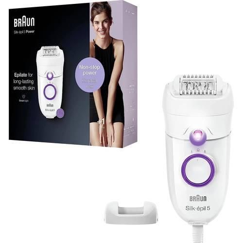 Braun Silk-épil 5 5 Epilierer Violett, Weiß