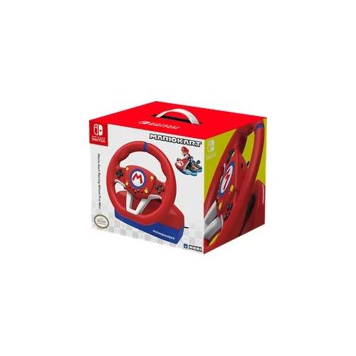 HORI Mario Kart Racing Wheel Lenkrad Pro MINI, und Pedale, Rot