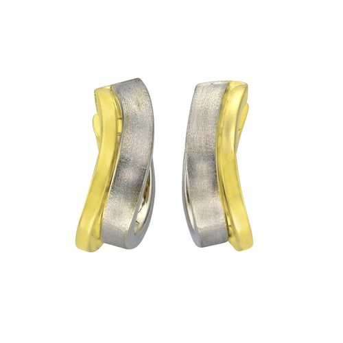 Celesta Gold Ohrring 333/- 2-farbig