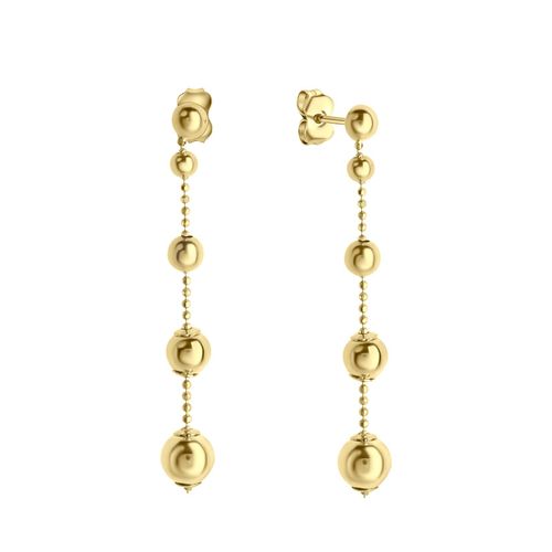 Fascination by Ellen K. Ohrhänger 585/- Gelbgold