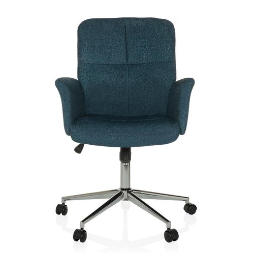 hjh OFFICE Home Office Bürostuhl SOLAO 400 Stoff mit Armlehnen