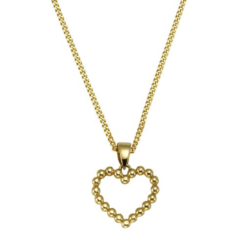 Celesta Gold Anhänger mit Kette 375/- Gelbgold