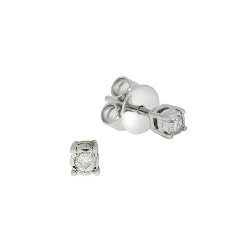 Diamonds by Ellen K. Ohrstecker 585 Weißgold Brillant 0,07ct.