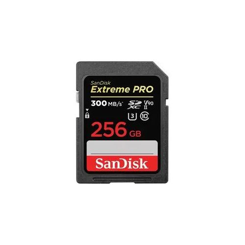 SanDisk SD Extreme Pro 300MB/s 256 GB SDXC V90 UHS-II