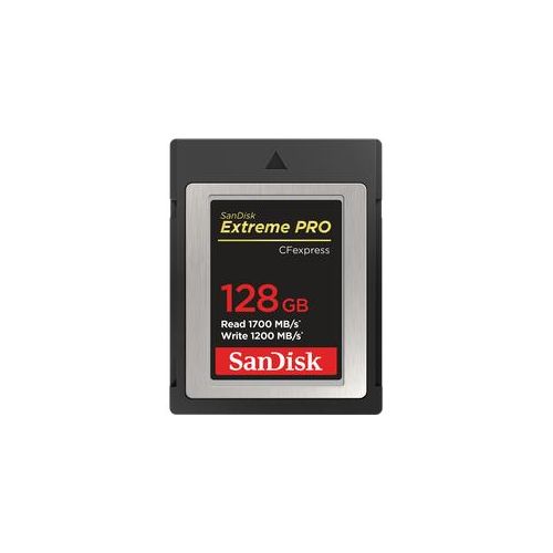 SanDisk Extreme PRO CFexpress Card 128GB Type B, 1700/1200 MB/s