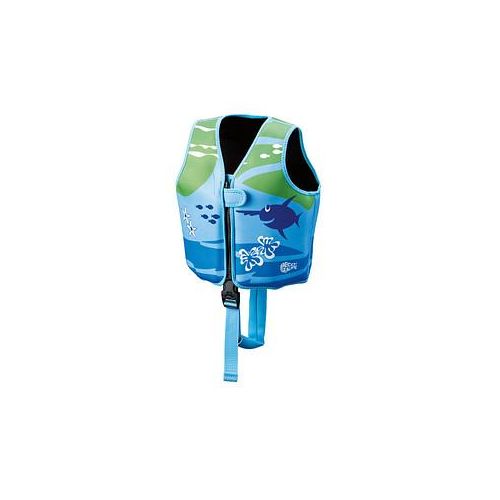 BECO unisex Kinder-Schwimmweste blau/grün Größe S