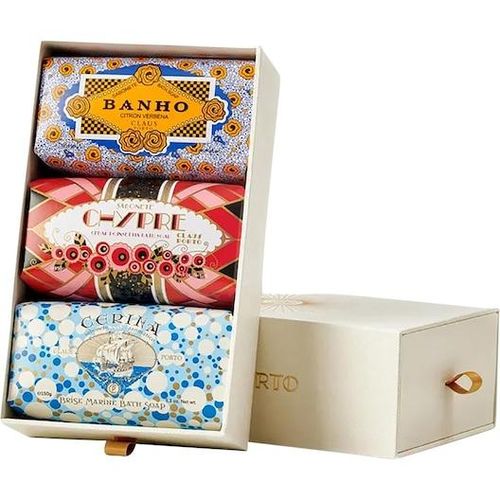 Claus Porto Soaps Deco Geschenkset Seife Banho 150 g + Seife Chypre 150 g + Seife Cerina 150 g 150 g